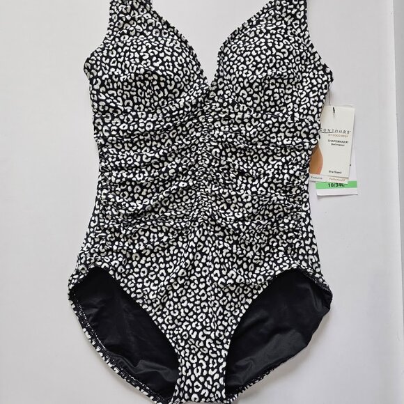 Coco Reef Contours Solitaire Printed One-Piece Swimsuit - Picture 5 of 12